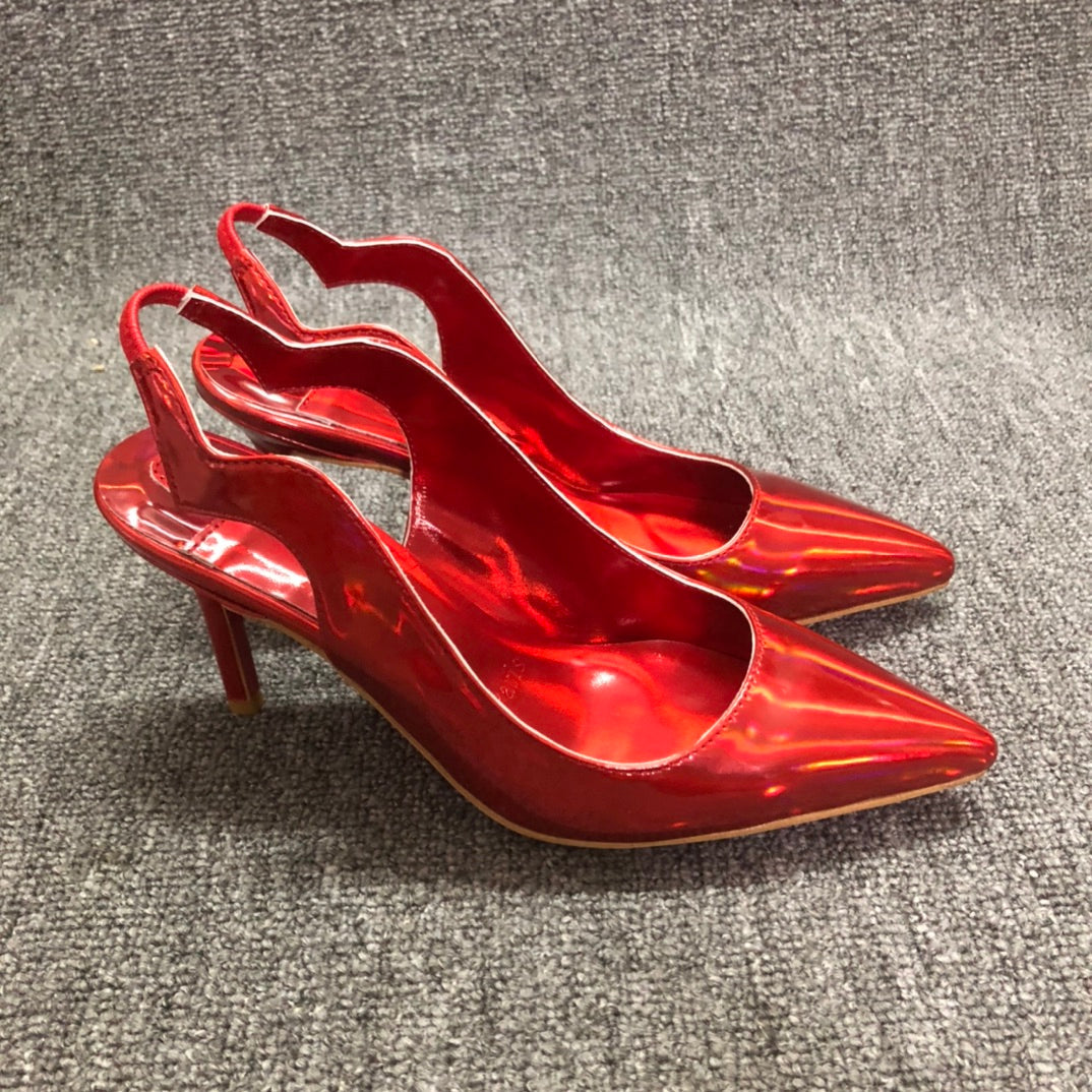 Christia** Loubout** red women's high heels