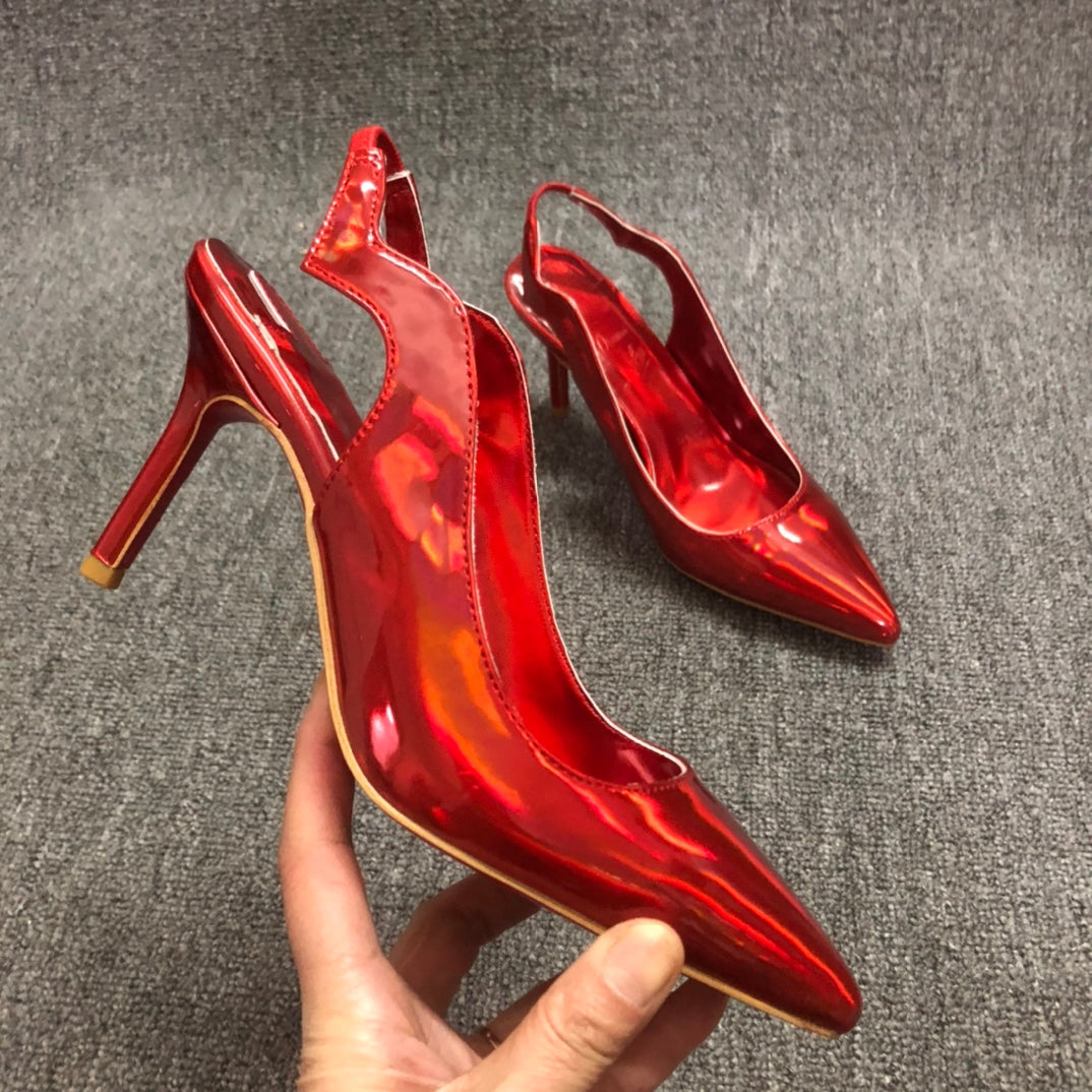 Christia** Loubout** red women's high heels