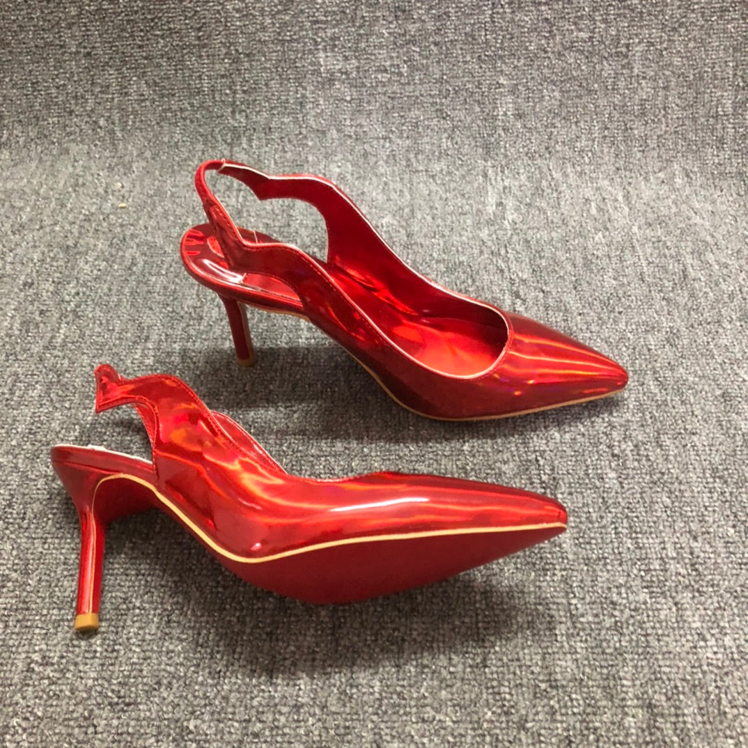 Christia** Loubout** red women's high heels
