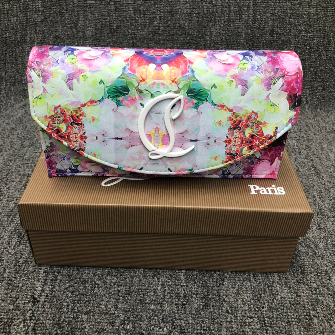 Christi** Loubout** New Flower Shoulder Bag