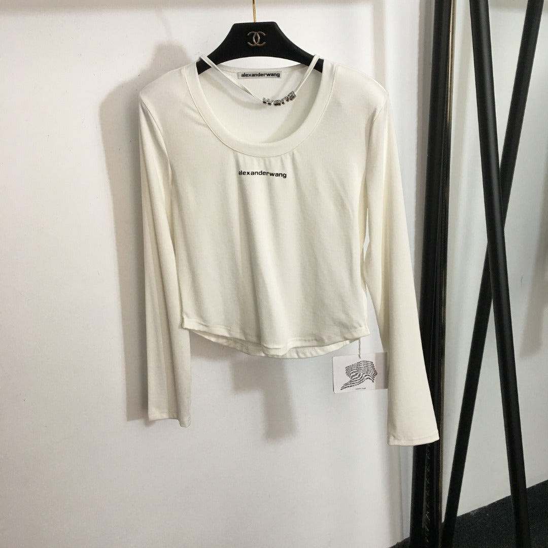 Alexander*** Da Wangjia new model wang letter inlaid with diamonds